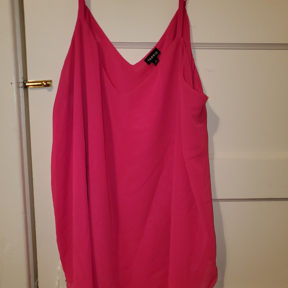 Hot pink shell/tank